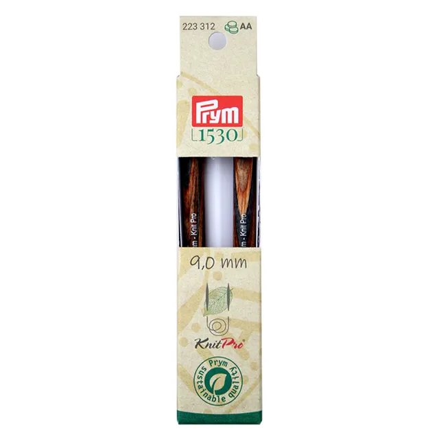 prym-natural-stricknadelspitzen-9-00-mm-12-8-cm-farbig-lasiert image 1