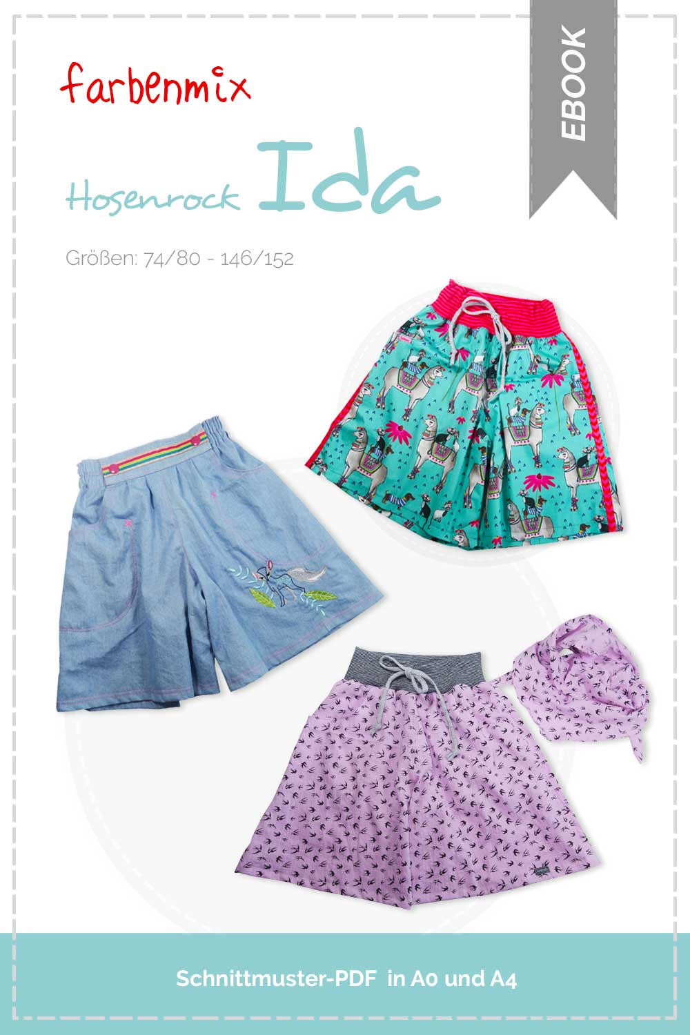 farbenmix-ida-hosenrock-schnittmuster-ebook-74-152 image 4