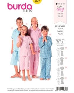 burda-style-9747-schnittmuster-pyjama-gr-98-170-kinder image 5