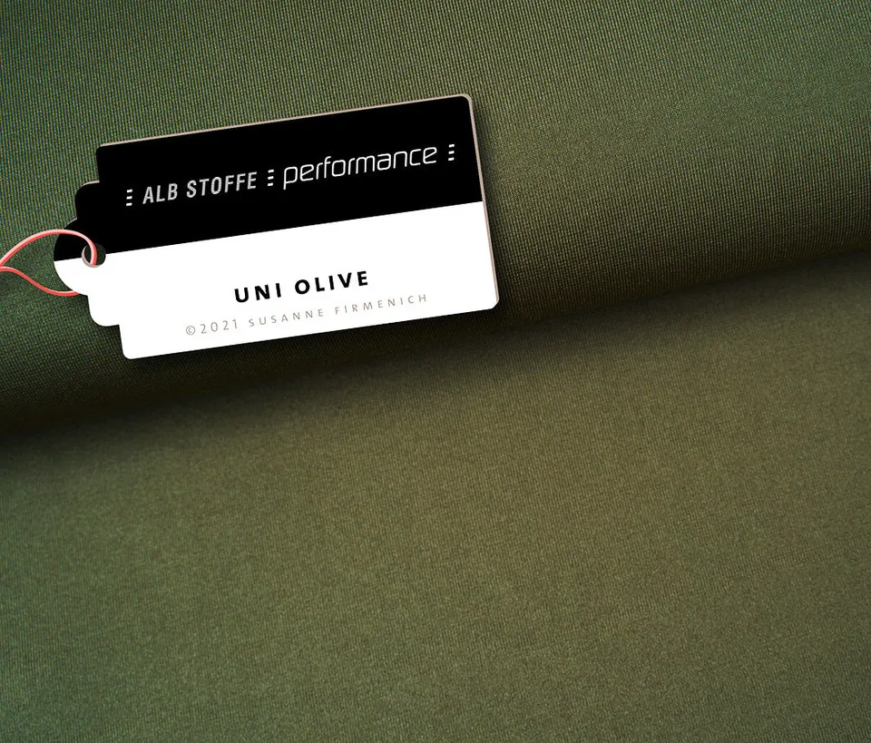 albstoffe-performance-uni-bio-meterware-olive-activewear-stoff-per-meter image 1