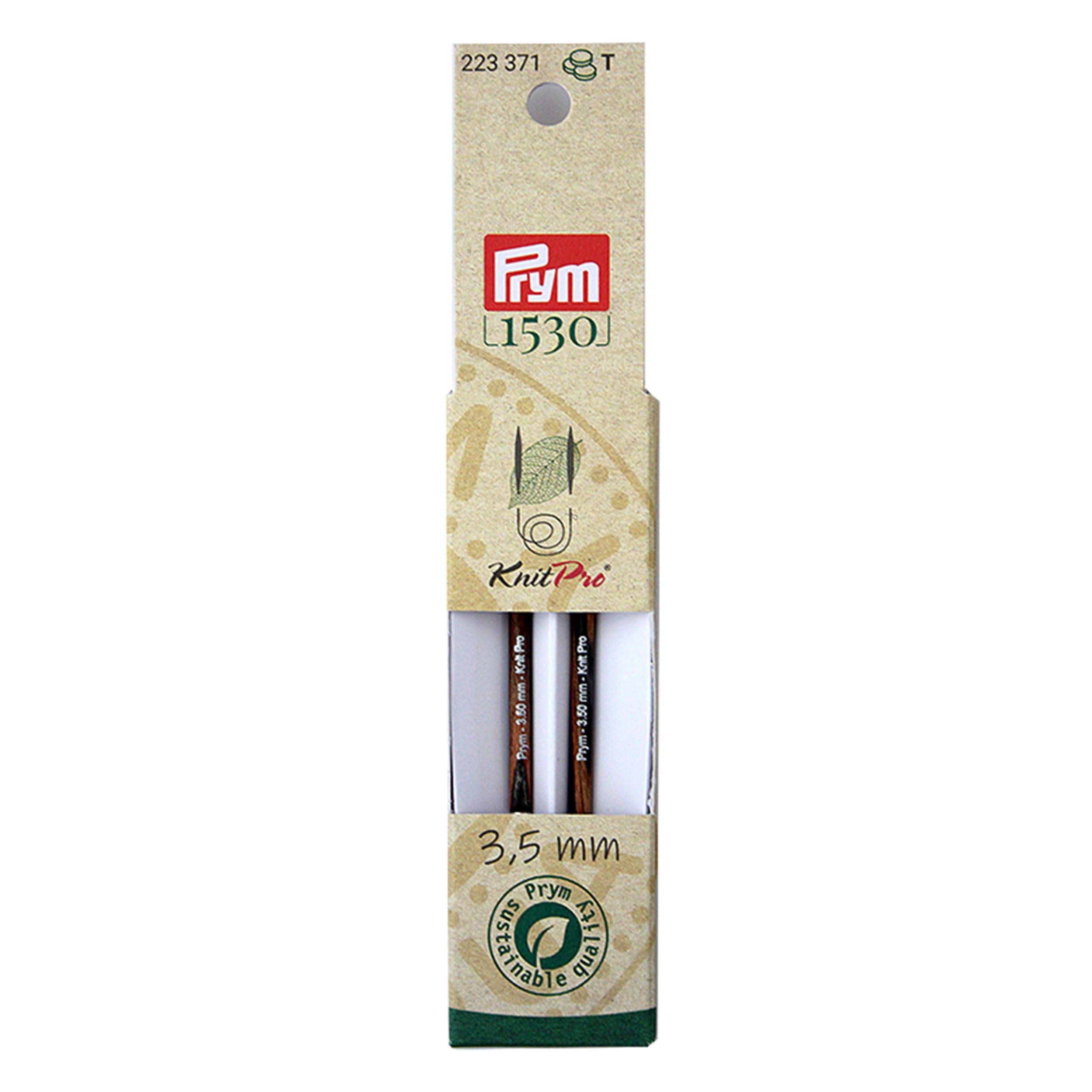 prym-223371-rundstricknadelspitzen-natural-kurz-8-7-cm-3-50-mm image 1
