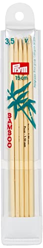 prym-bambus-strumpf-und-handschuhstricknadeln-3-5-mm-15-cm-nadelspiel-mit-5-nade image 5