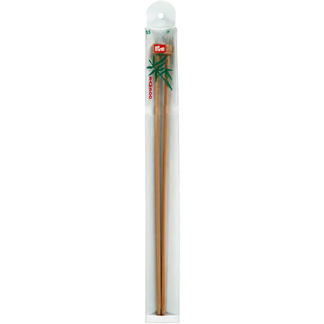prym-jackenstricknadel-bambus-33-cm-5-5-mm image 1