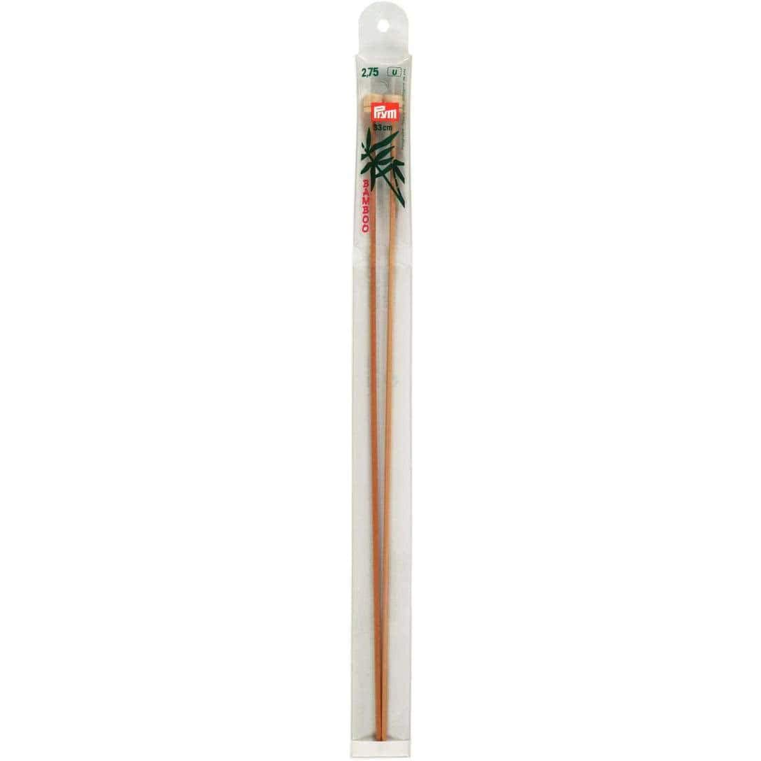prym-jackenstricknadeln-221124-33-cm-2-75-mm-bambus image 1