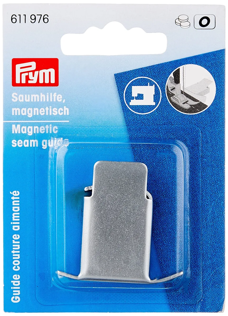 prym-saumhilfe-f-r-nahtzugaben-magnetisch-stahl-silber image 1