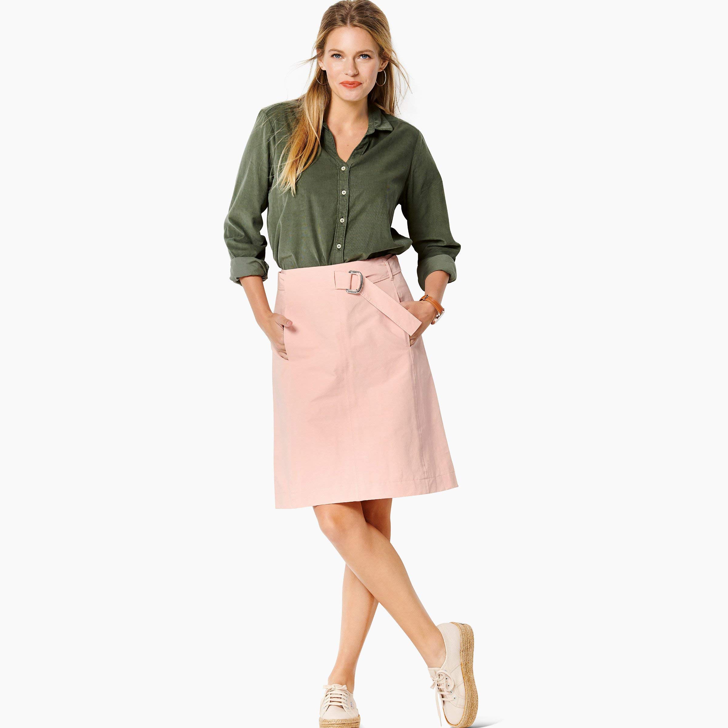 burda-style-b6241-schnittmuster-sportlicher-paneel-rock-gr-34-44 image 1