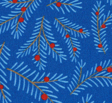 albstoffe-christmas-twigs-canvas-bio-meterware image 3