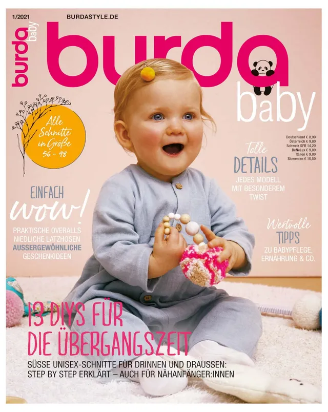 burda-baby-magazin-2021-01-burda-style-baby-schnittmusterheft image 1