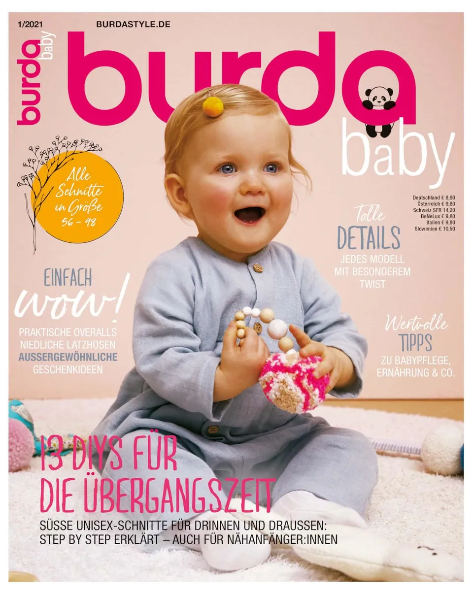 burda-baby-magazin-2021-01-burda-style-baby-schnittmusterheft image 1
