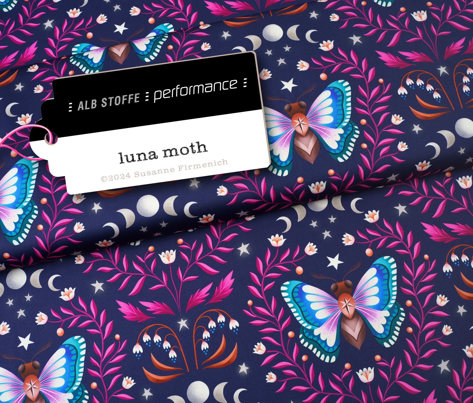 albstoffe-performance-bio-jersey-meterware-luna-moth-navy image 1