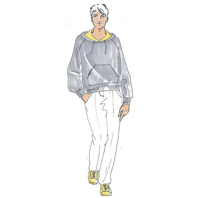 schnittmuster-berlin-david-hoodie-herren-oversize-raglan-schnittmuster-ebook image 1