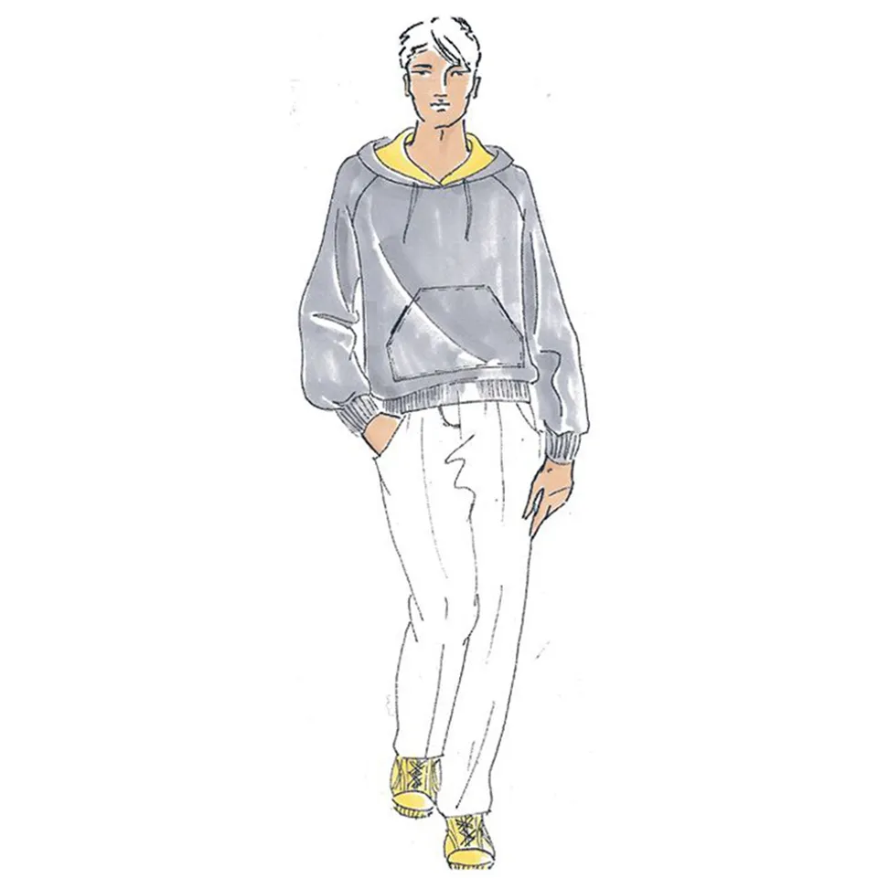schnittmuster-berlin-david-hoodie-herren-oversize-raglan-schnittmuster-ebook image 1