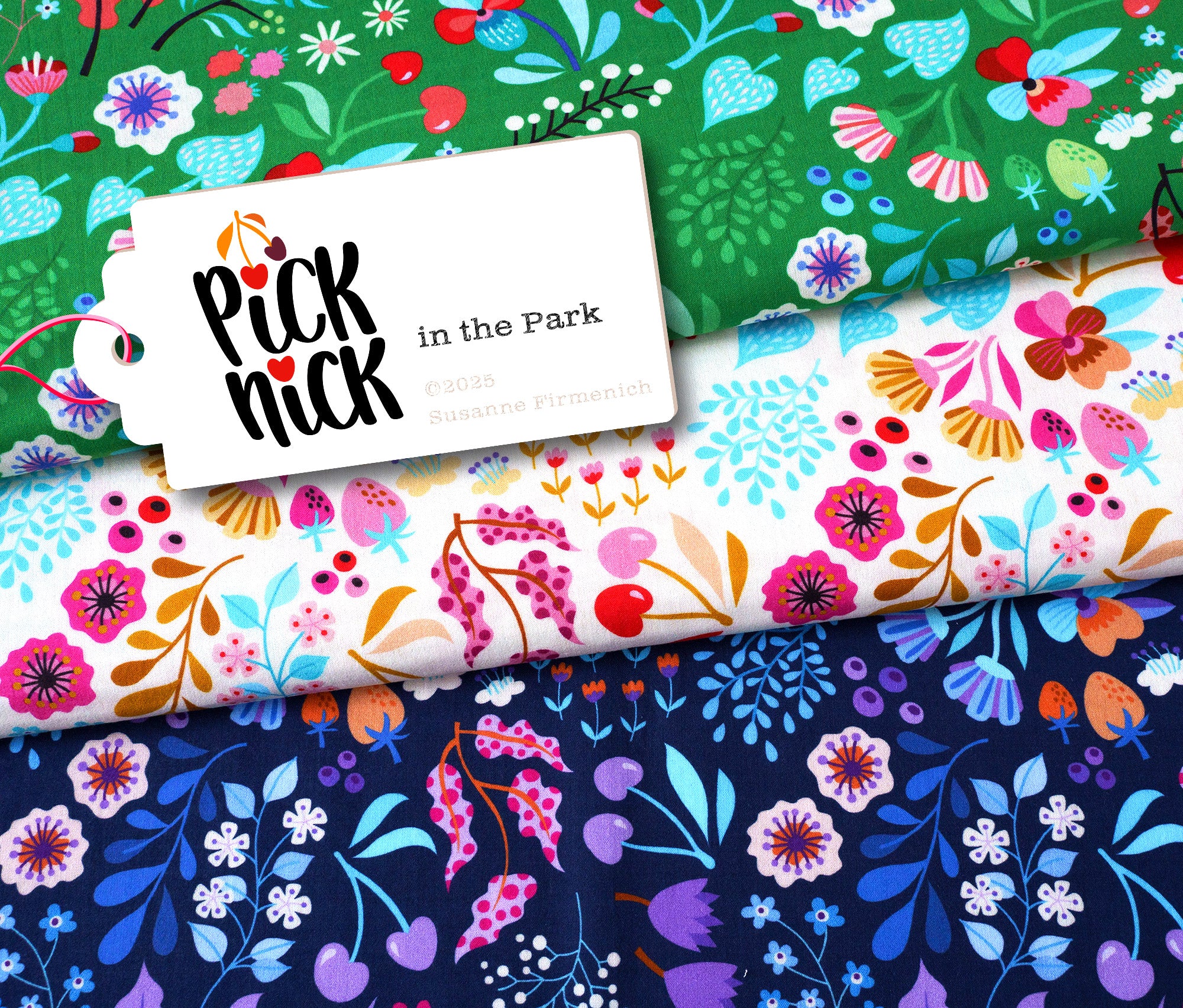 albstoffe-picknick-in-the-park-double-gauze-musselin-bio-130-cm image 1