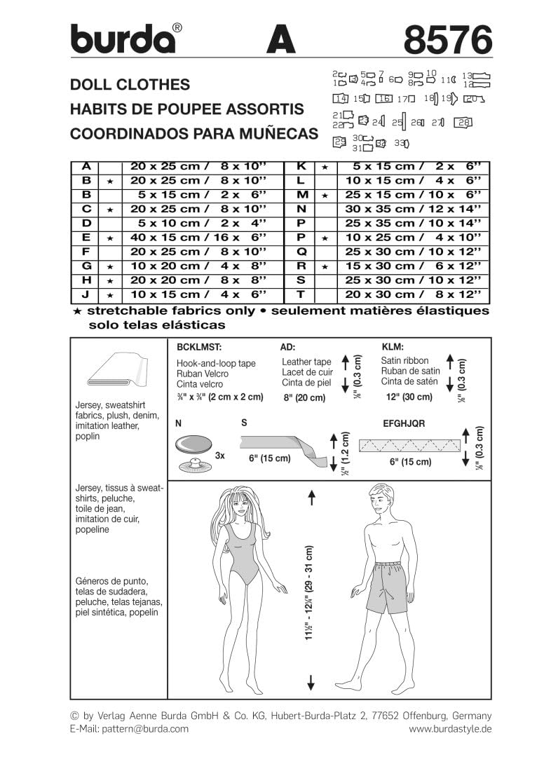 burda-8576-schnittmuster-puppenkleider-gr-29-31-cm-level-leicht image 2