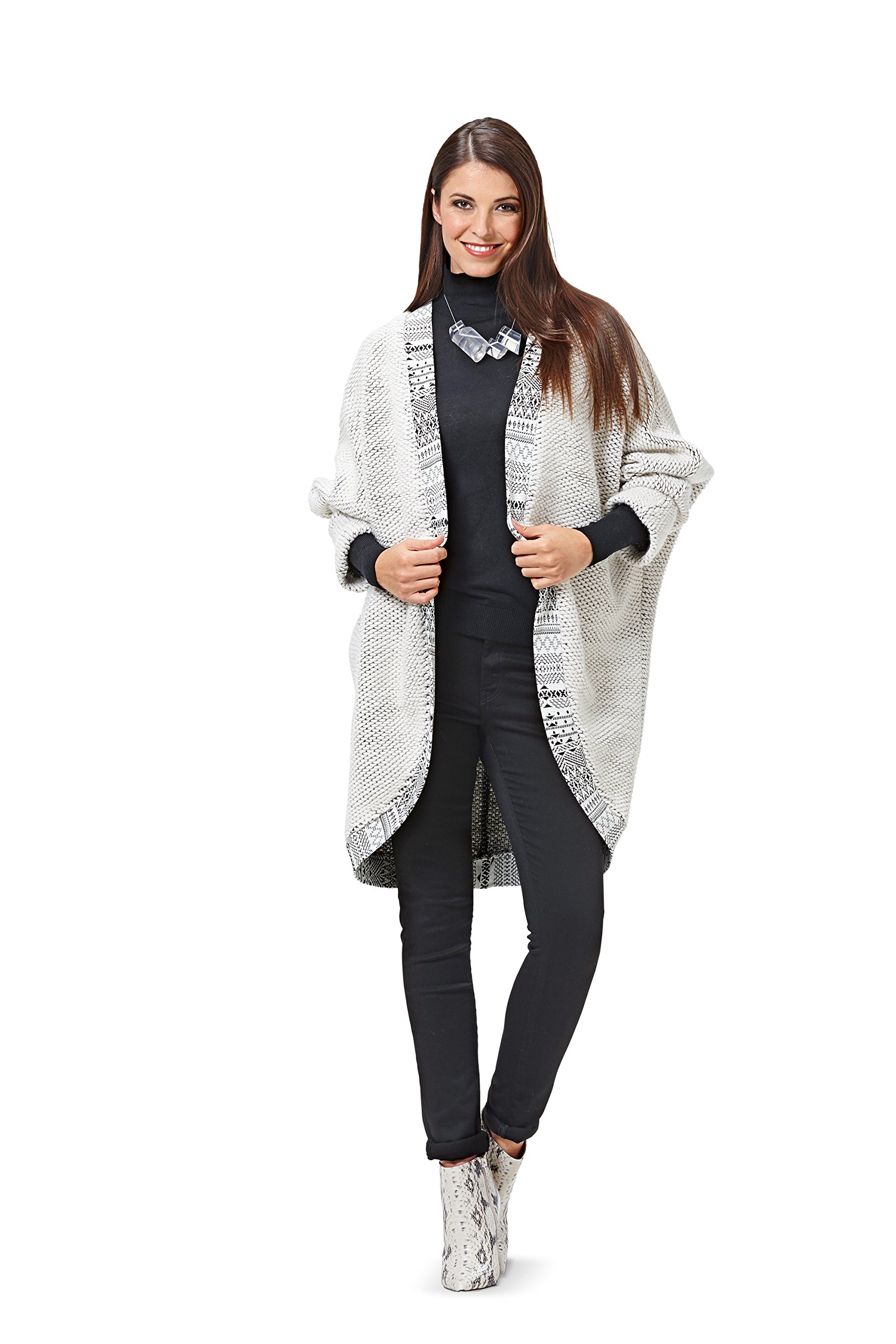 burda-style-b6588-schnittmuster-jacke-weste-kimono-rmel-gr-6-28 image 2
