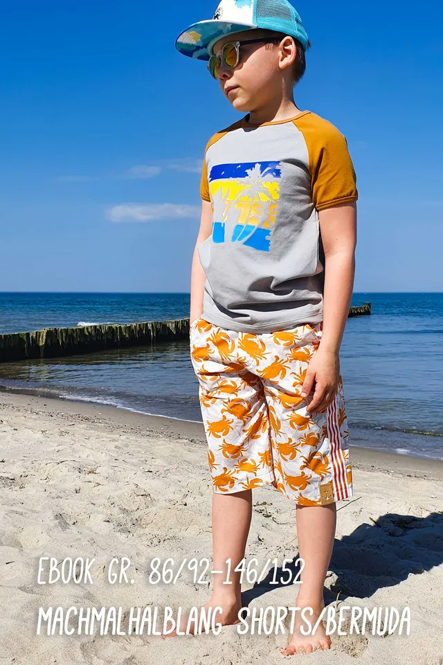 farbenmix-machmalhalblang-shorts-bermuda-kreativ-ebook-schnittmuster-kinderhose image 1
