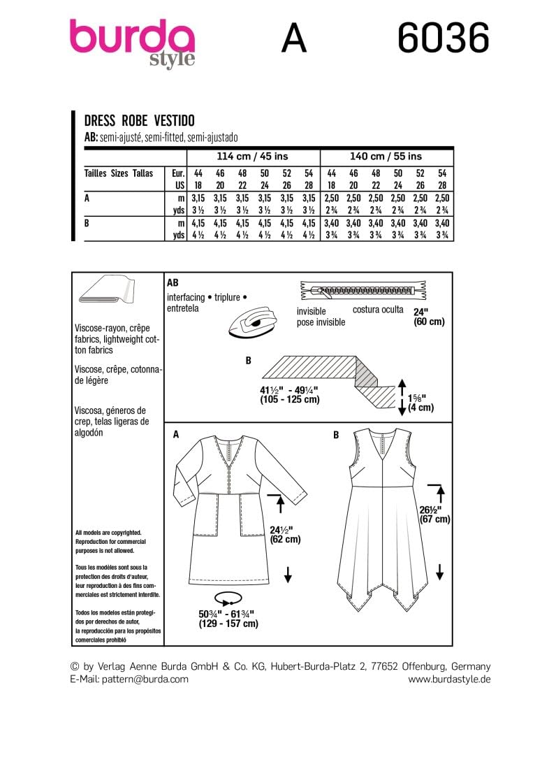 burda-style-katalog-schnittmuster-6036-kleider-damen-gr-44-54-leicht image 8