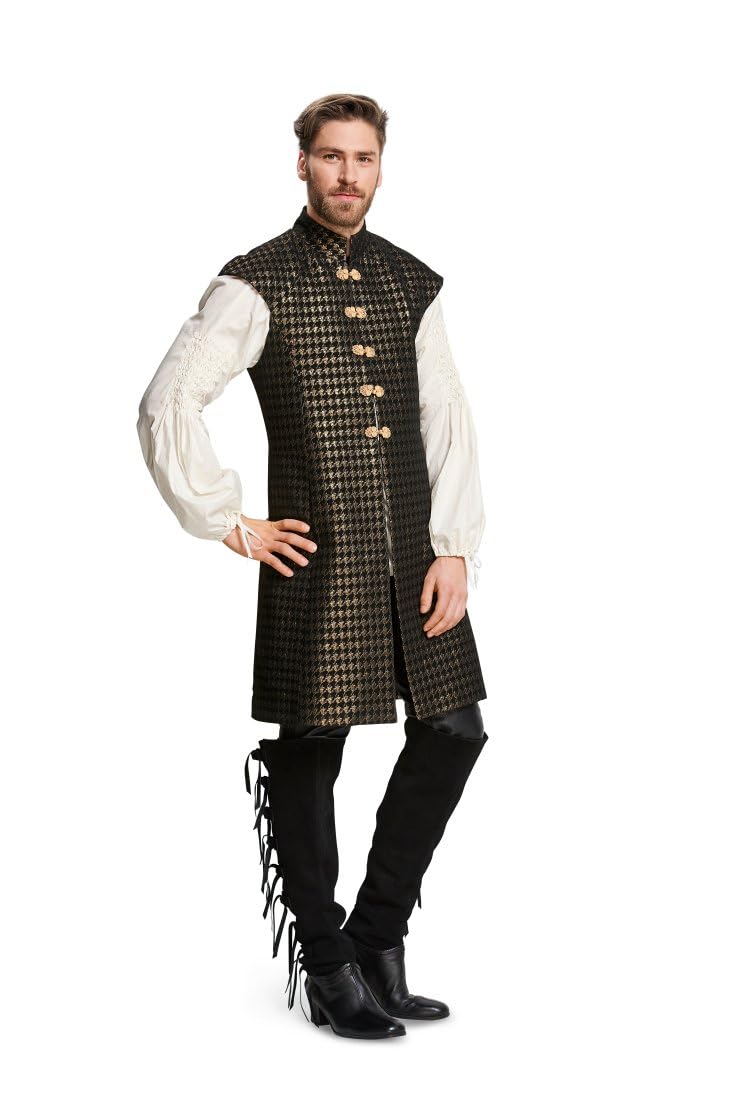 burda-style-6399-schnittmuster-herren-karneval-kost-m-renaissance-hemd-und-weste image 3