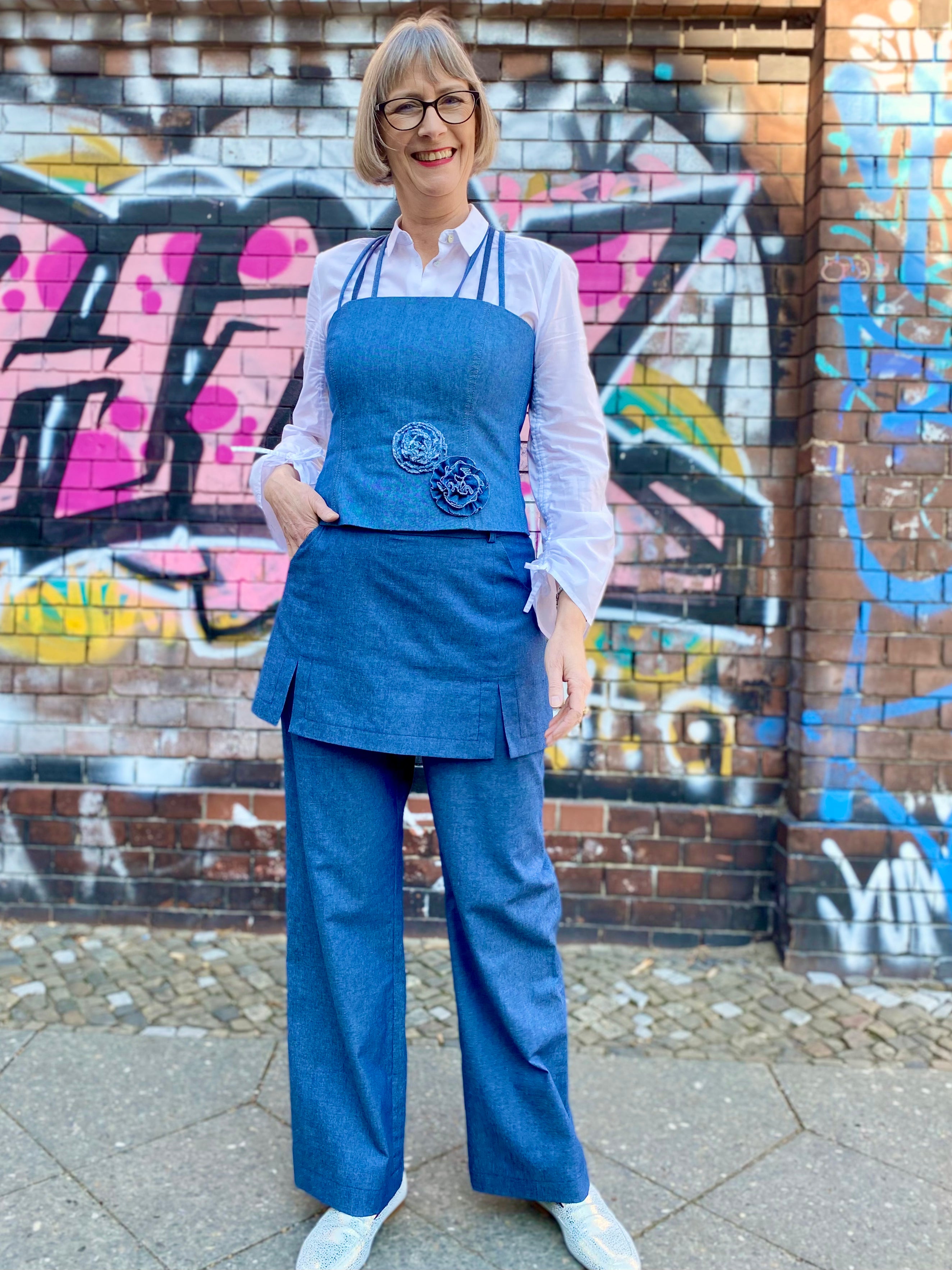 schnittmuster-berlin-chicago-rockhose-skousers-damen-schnittmuster-ebook-beamer image 5