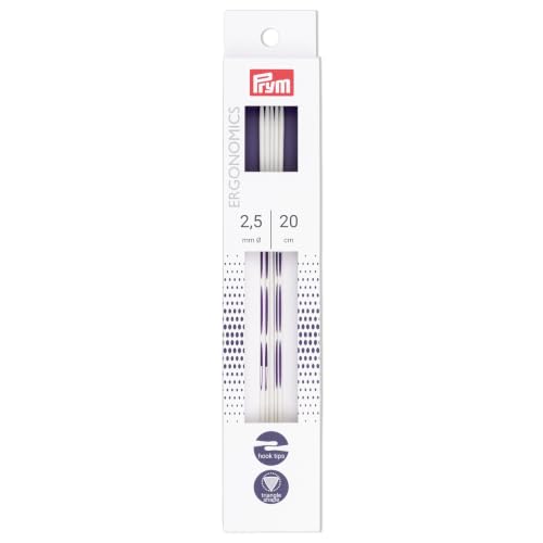 prym-ergonomics-spielstricknadeln-2-5-mm-20-cm-5-st-ck-alabasterwei image 2