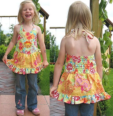 farbenmix-yola-neckholderkleid-shirtkleid-schnittmuster-ebook image 2