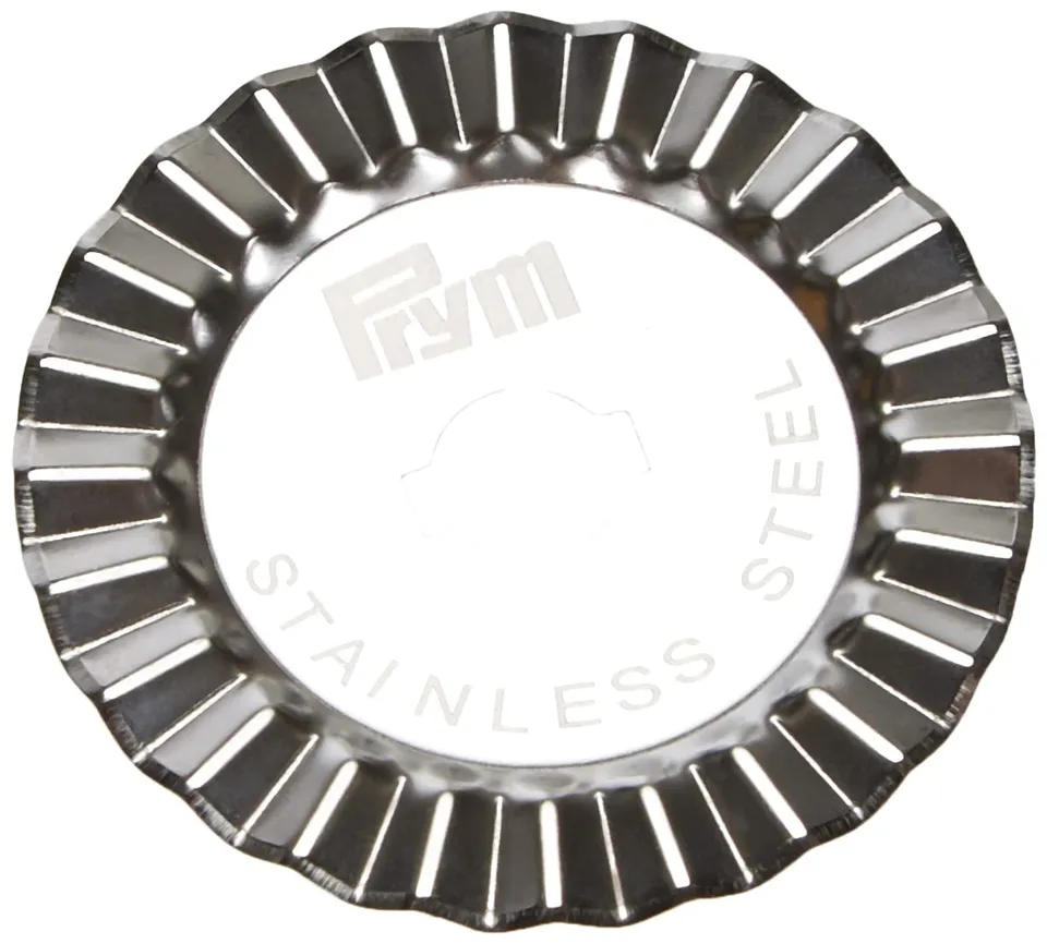 prym-611367-ersatzklinge-f-r-rollschneider-zacken-45-mm-silber image 1