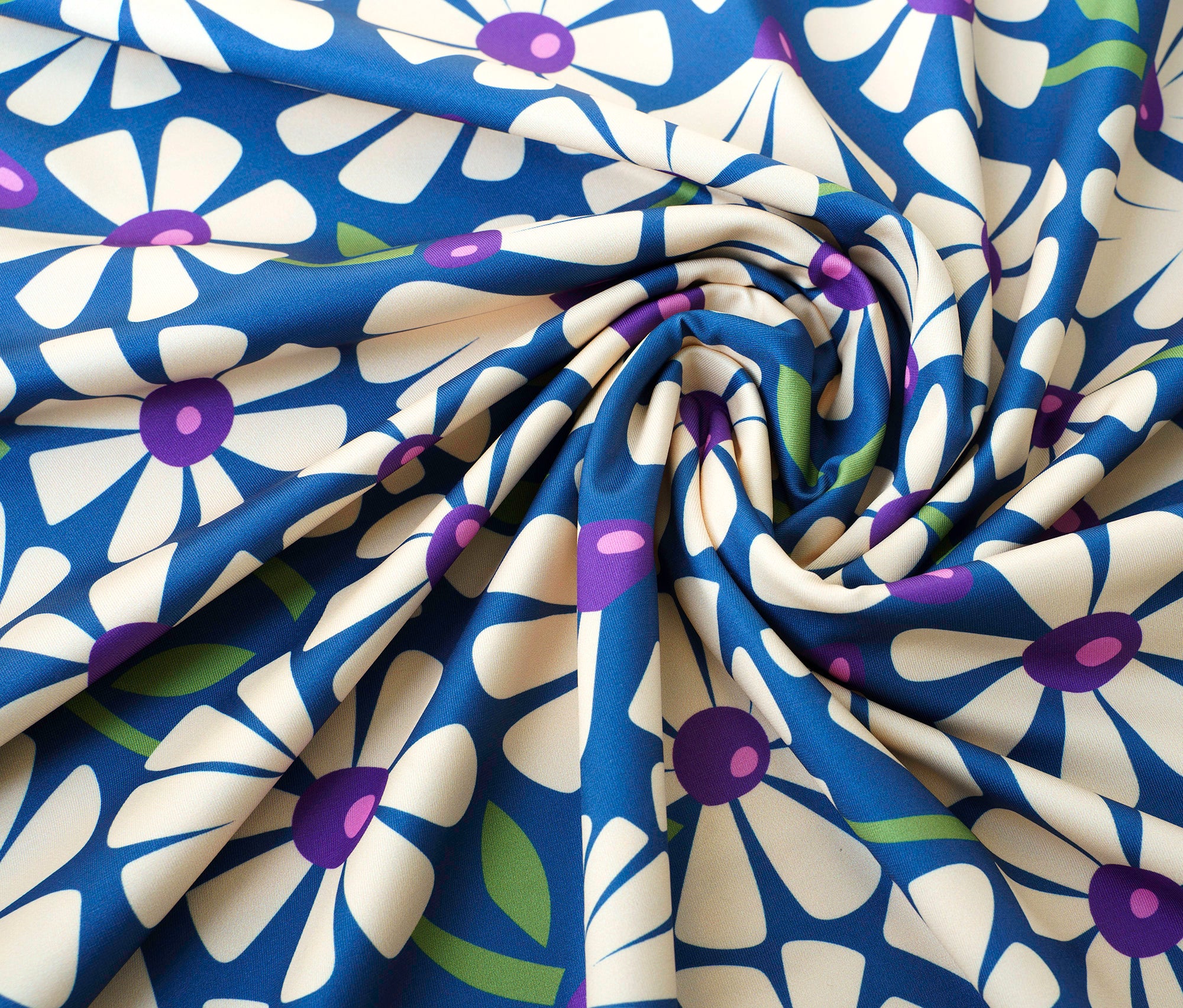 albstoffe-performance-bloomtide-blau-activewear-stoff-meterware image 2