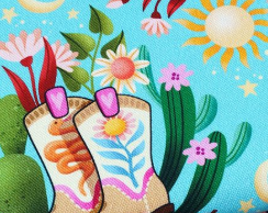 albstoffe-western-fairy-tales-cowgirls-new-cotton-satin-webware-bio-baumwolle image 3
