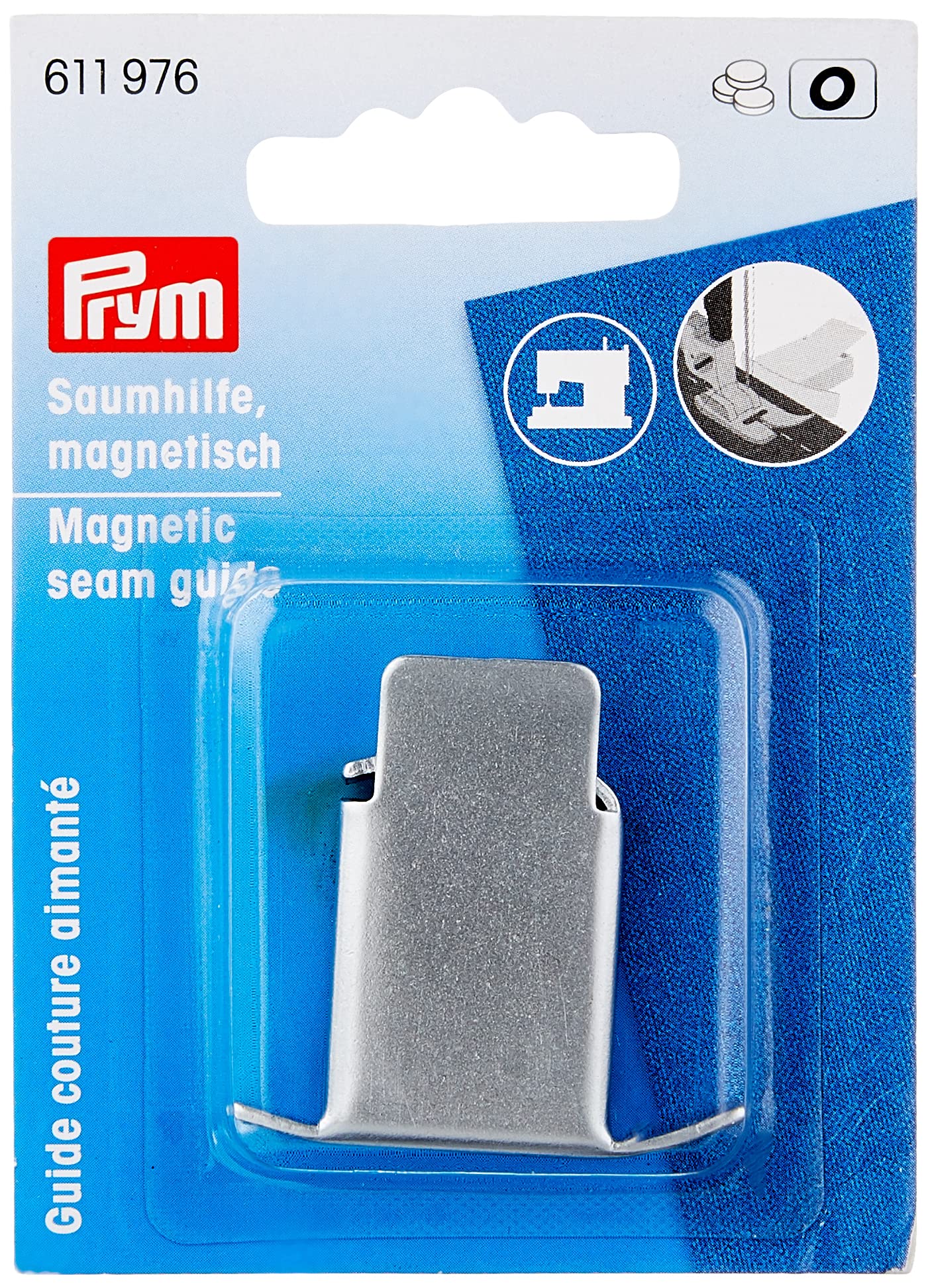 prym-saumhilfe-f-r-nahtzugaben-magnetisch-stahl-silber image 1
