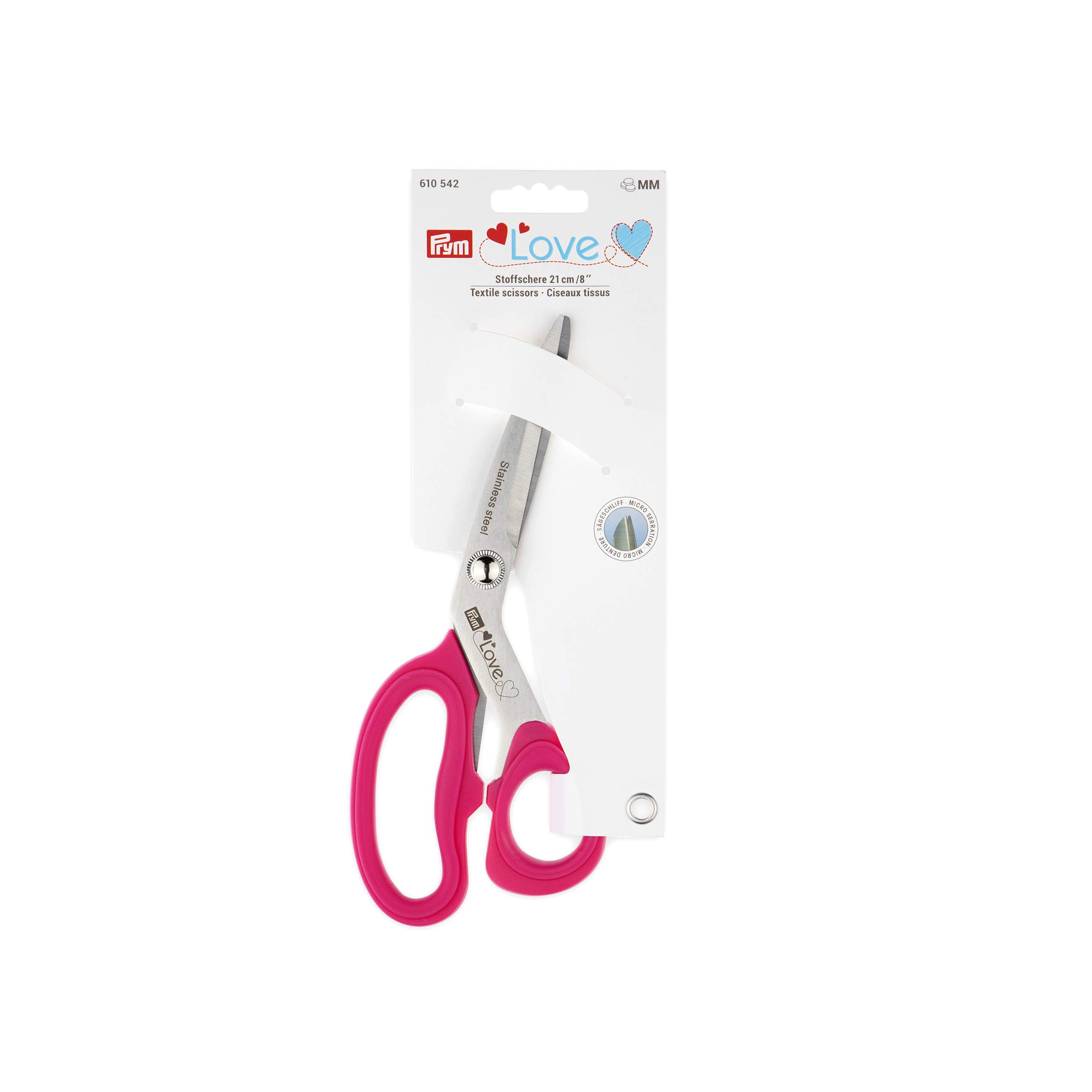 prym-stoffschere-21-cm-micro-serration-schneiderschere-beere image 5