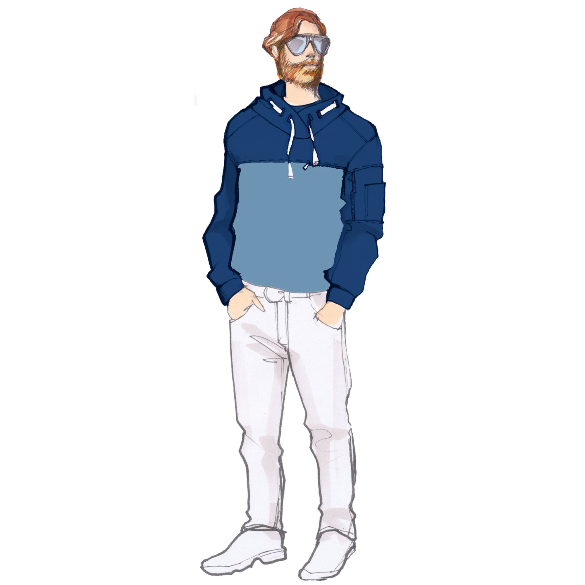 schnittmuster-berlin-hoodie-emil-herren-ebook image 1