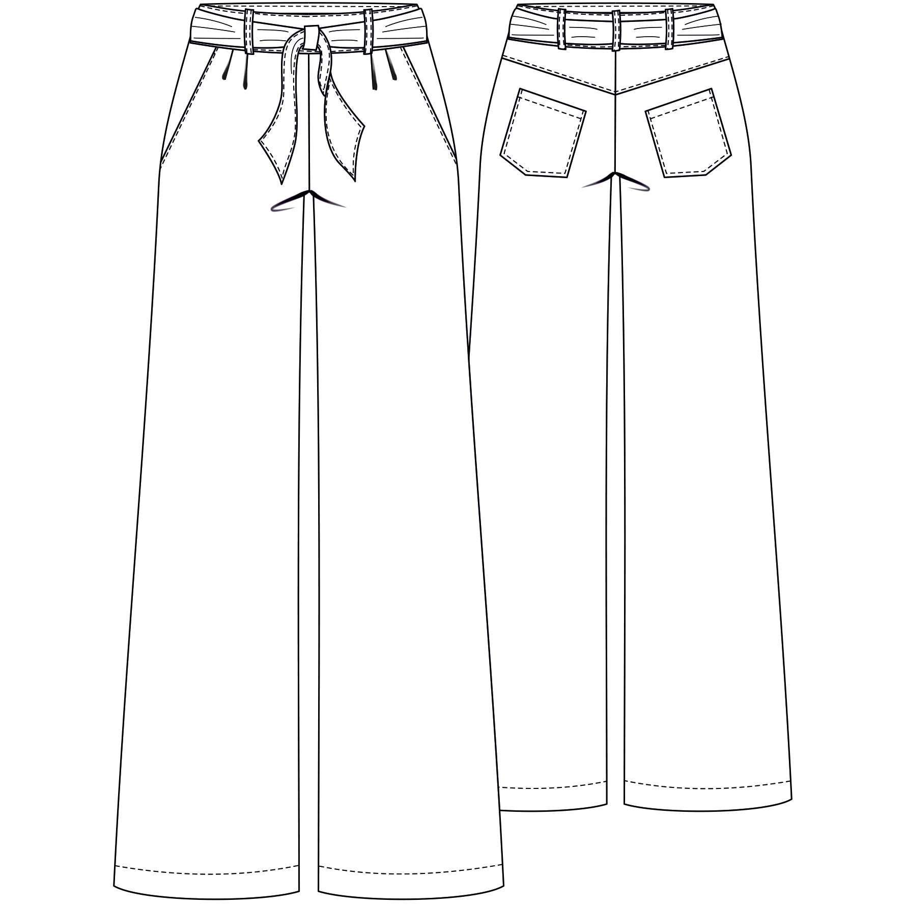 schnittmuster-berlin-bundfaltenhose-kira-ebook-damen image 2