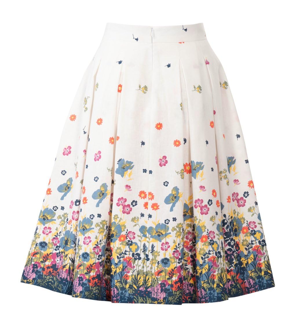 burda-style-6341-damen-faltenrock-tellerrock-midi-gr-34-44 image 8