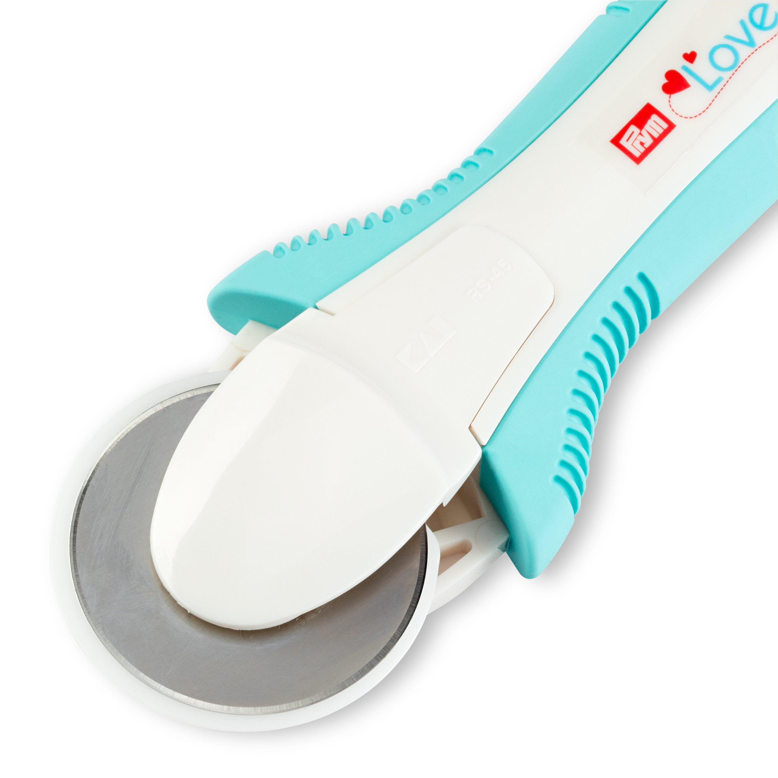 prym-love-610473-rollschneider-omnicut-45-mm-mint-wei-stoffschneider-f-r-rechts- image 2