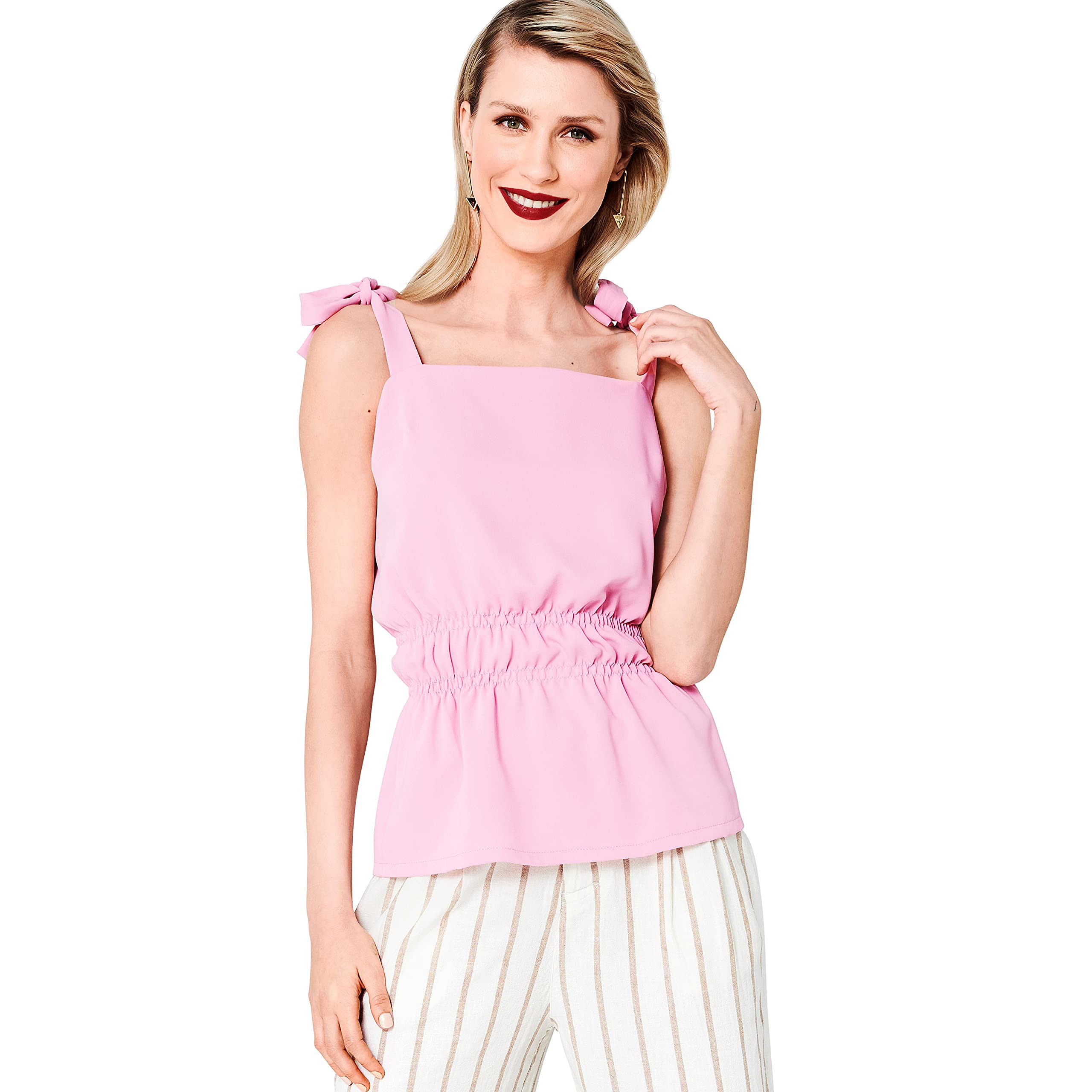 burda-easy-schnittmuster-6121-damen-kleid-top-gr-34-44 image 4