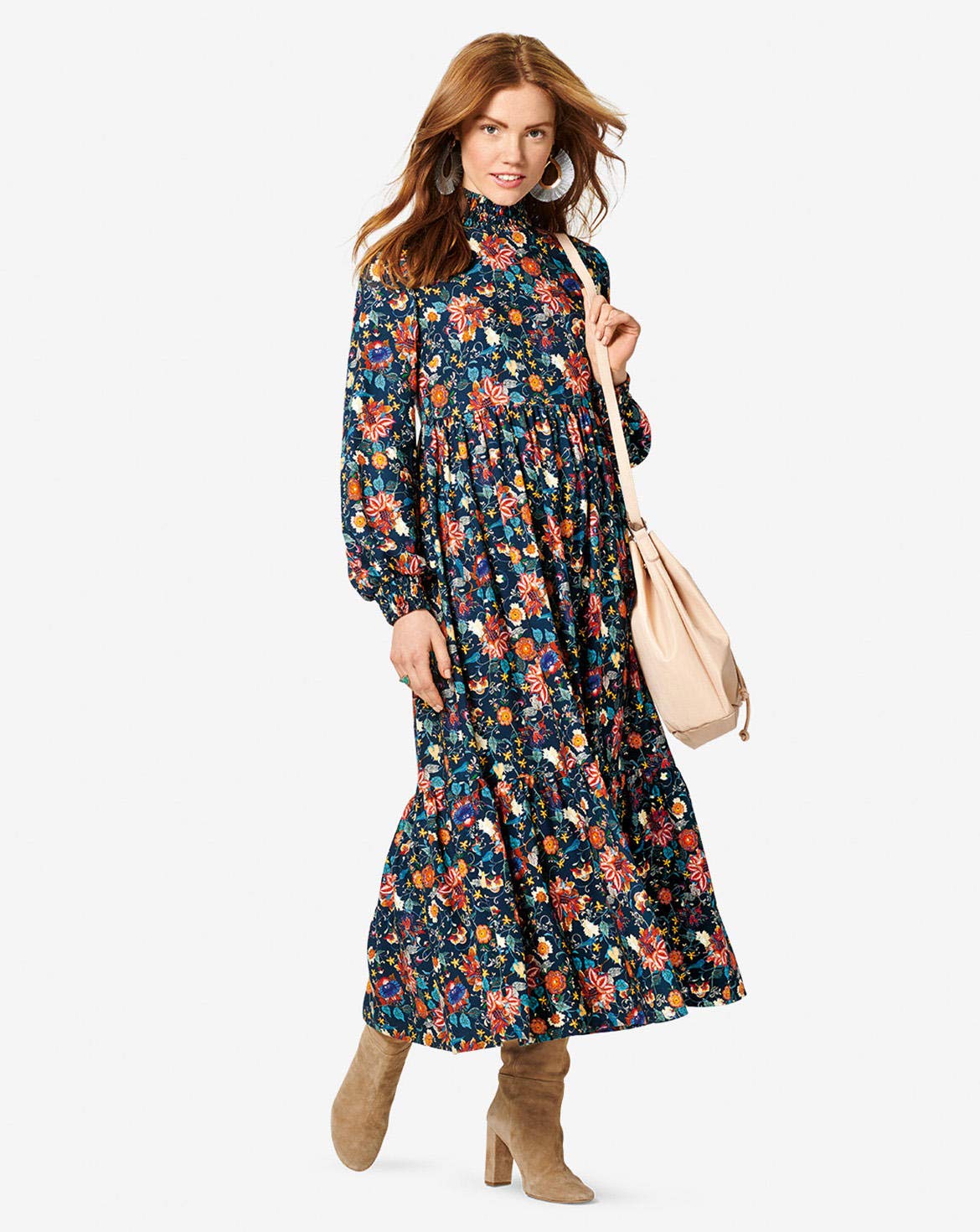 burda-style-6265-damen-kleider-bubikragen-midi-stufenrock-gr-34-44 image 3