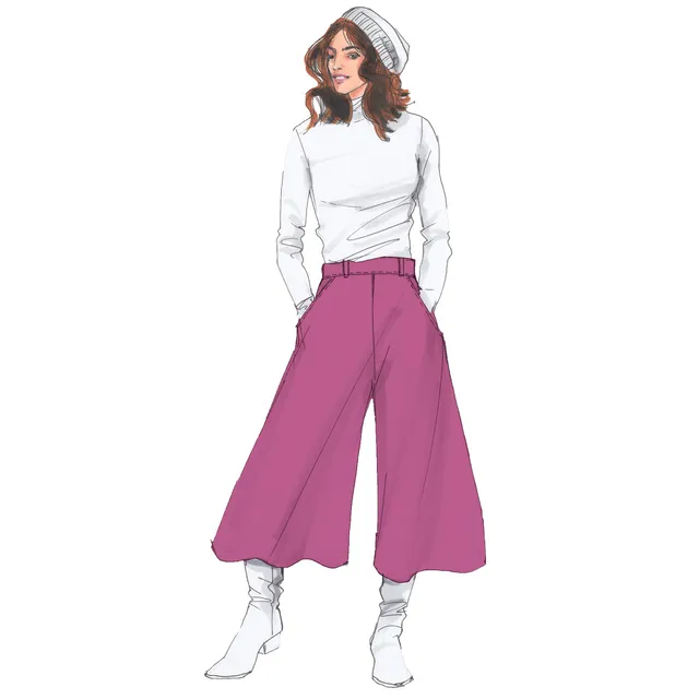 schnittmuster-berlin-hosenrock-theresa-culotte-damen-e-book image 1