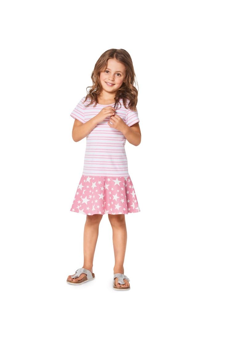 burda-kids-9341-schnittmuster-m-dchen-kleid-mit-volantrock-gr-92-122 image 3