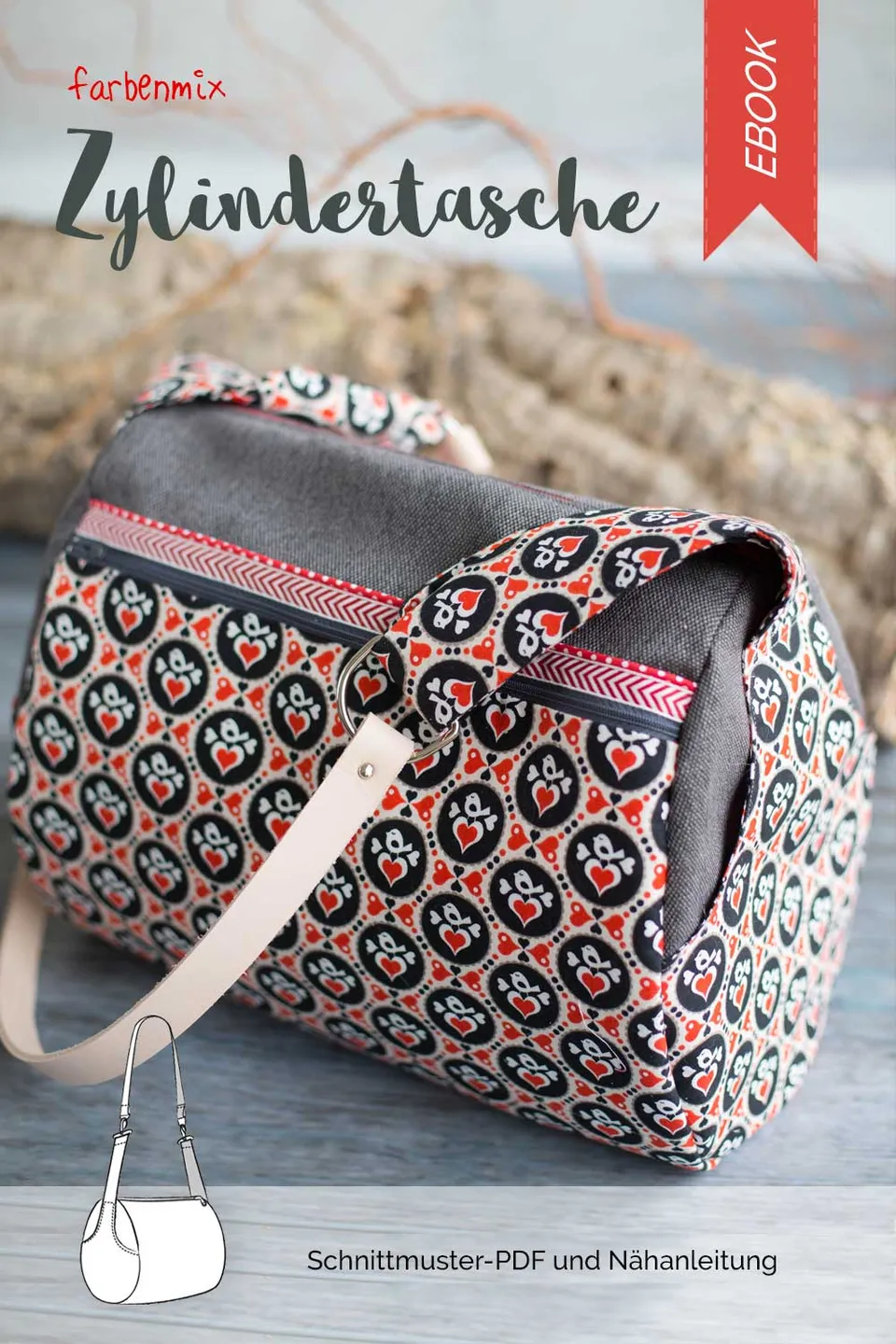 farbenmix-zylindertasche-schnittmuster-kreativ-ebook-umh-ngetasche image 1