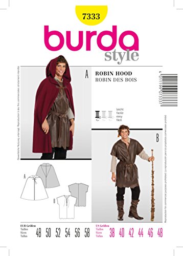 burda-style-7333-schnittmuster-herren-kost-m-robin-hood-gr-48-58 image 5
