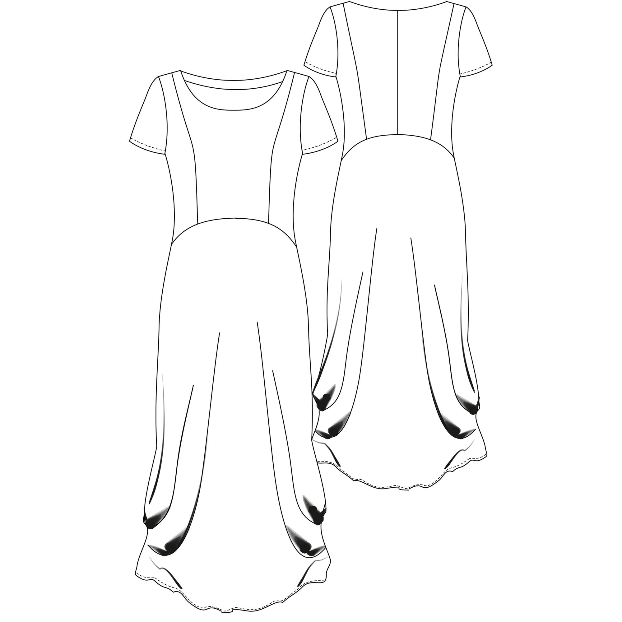 schnittmuster-berlin-tulpenkleid-fleur-schnittmuster-damen-sommerkleid-jersey image 2