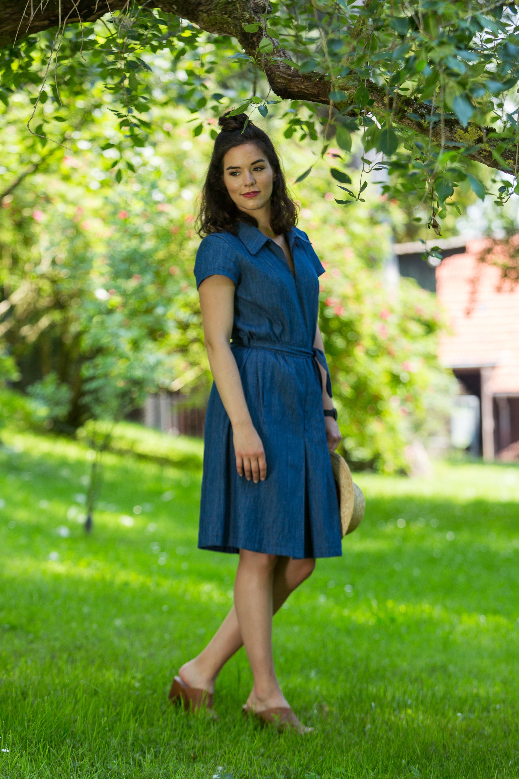 schnittmuster-berlin-blusenkleid-arianna-damen-knielang-erfahrene-n-herinnen image 4