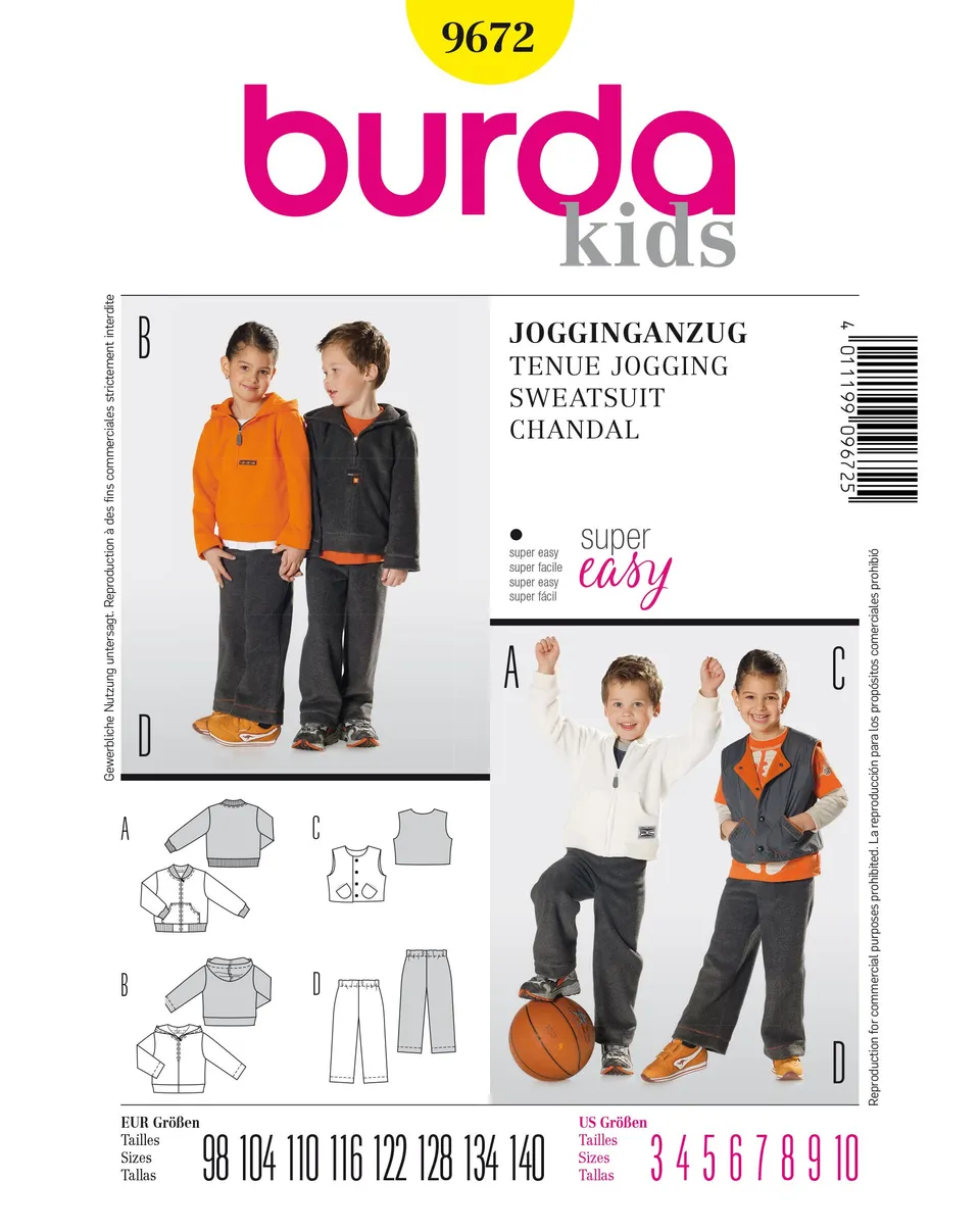 burda-style-9672-schnittmuster-jogginganzug-kids-gr-98-140 image 1