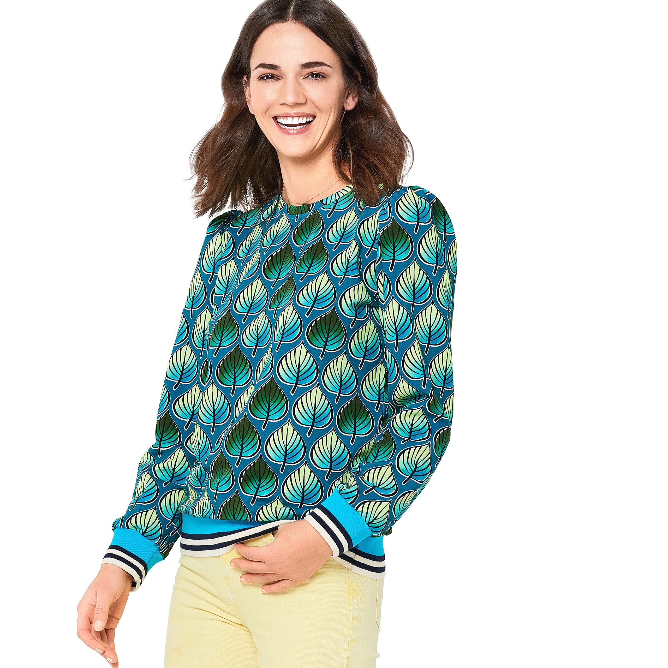 burda-easy-6109-schnittmuster-damen-shirt-kleid-gr-34-44-super-easy-jersey-schni image 5