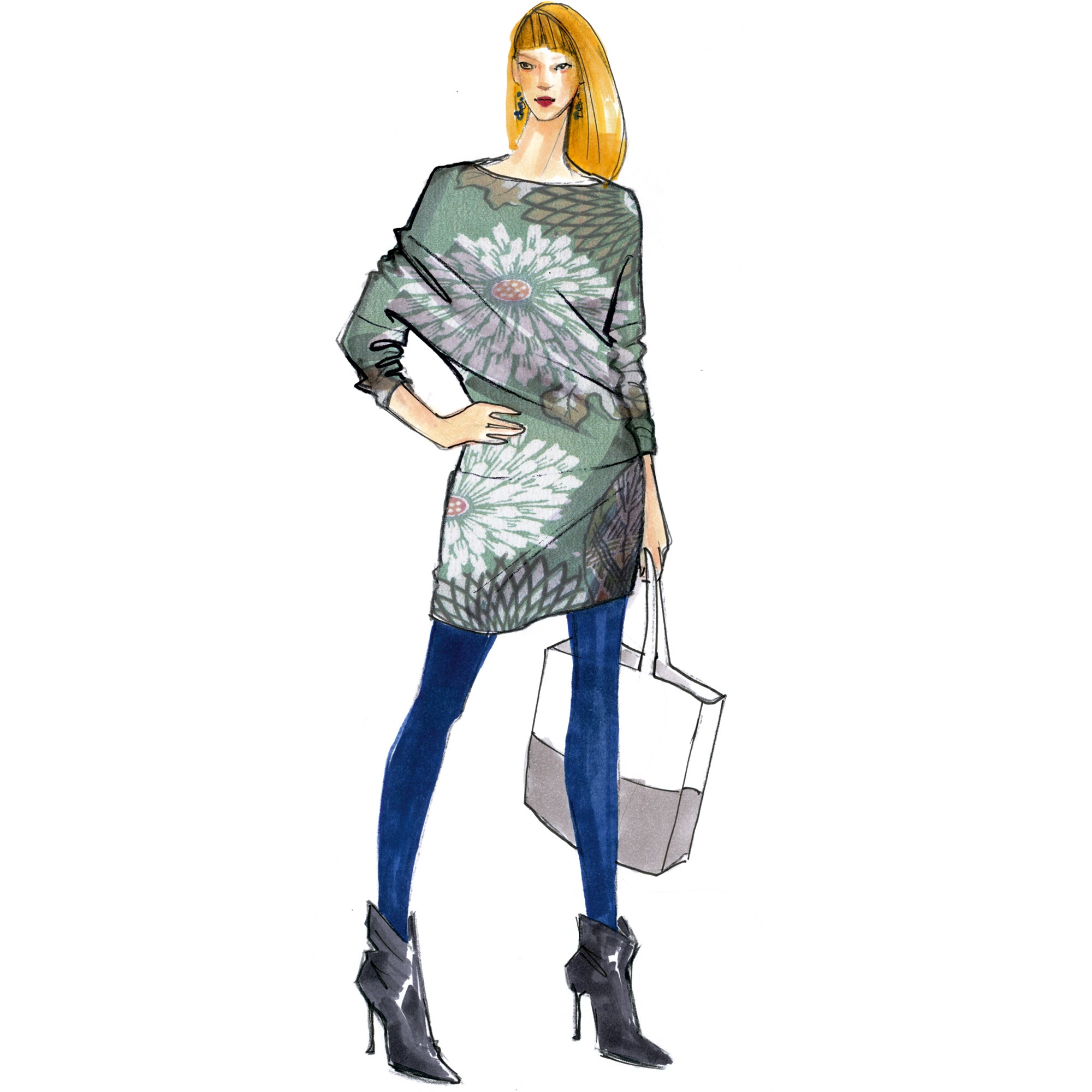 schnittmuster-berlin-premium-jerseykleid-liv-anf-nger-kleid image 1