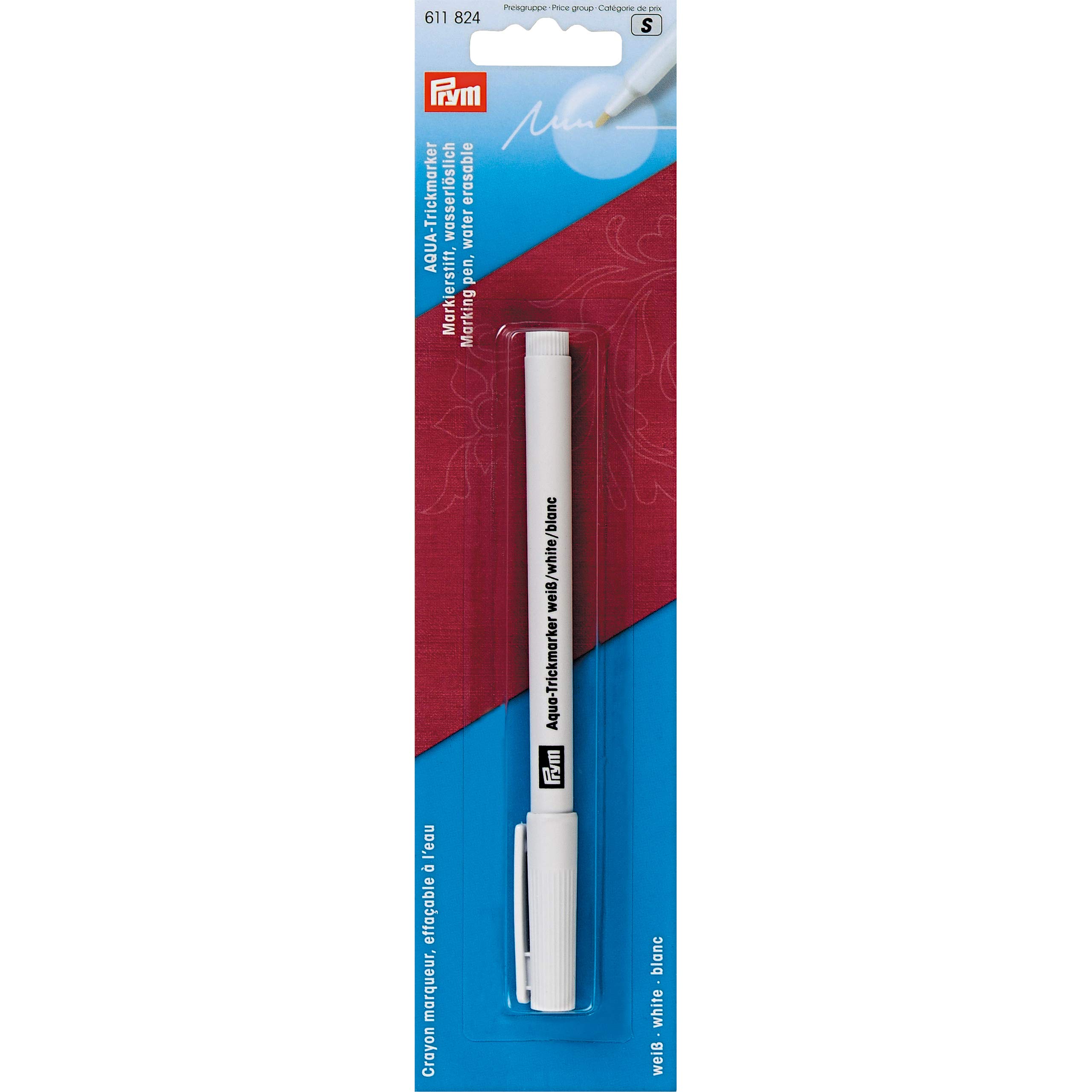 prym-611824-aqua-trickmarker-wei-wasserl-slicher-markierstift-f-r-dunkle-stoffe image 2