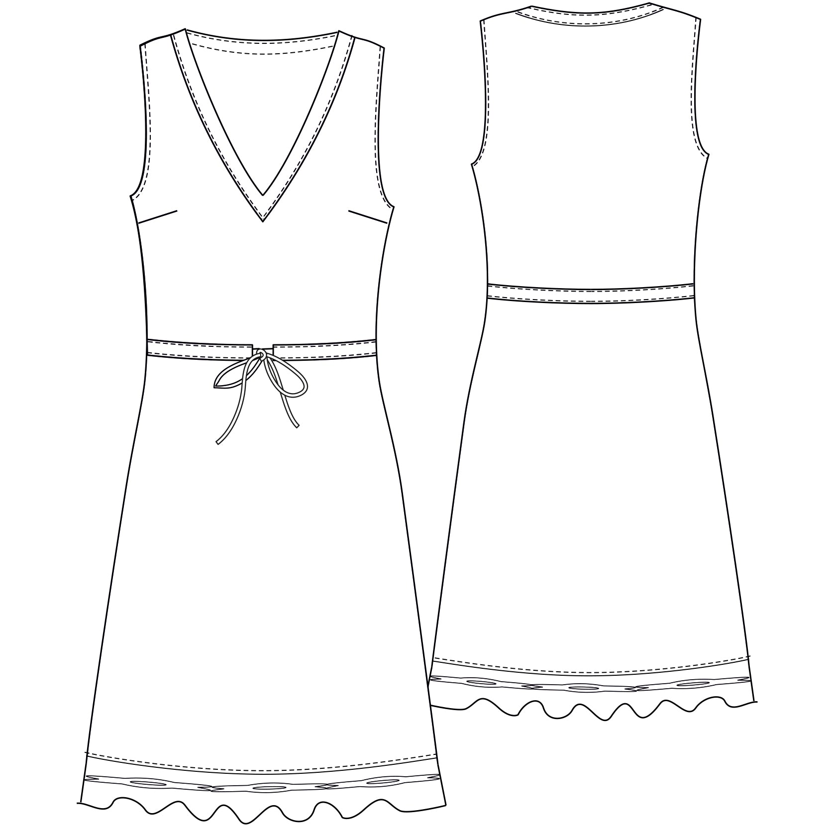 schnittmuster-berlin-nachthemd-dora-damen-homewear-schnittmuster-gr-34-50 image 2