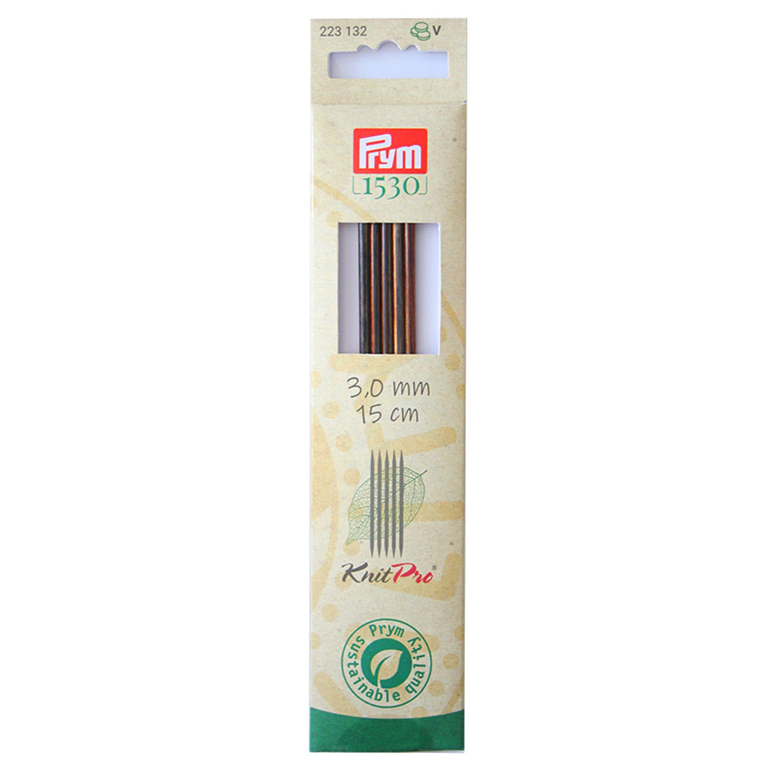 prym-223131-strumpfstricknadeln-natural-holz-15-cm-2-50-mm image 2