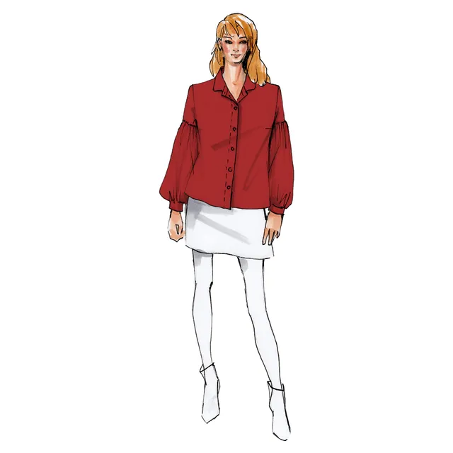 schnittmuster-berlin-bluse-adelaide-damen-blusenschnittmuster image 1