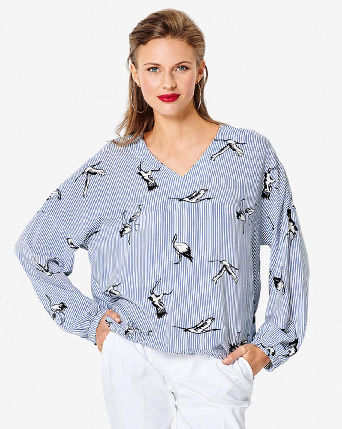 burda-schnittmuster-6266-damen-sommerblusen-gr-34-44 image 5